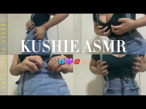 ASMR | Fast Aggressive Fabric Scratching, Body Triggers, No Talking | Kushie ASMR |