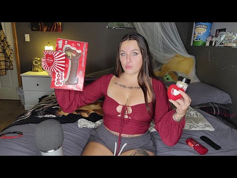 ASMR- Tapping/Scratching On Everything Red!!!