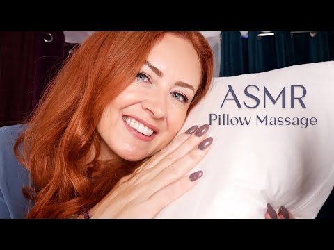 ASMR Full Body Pillow Massage 🌟 Fabric Sounds, Crinkles, Soft Speaking