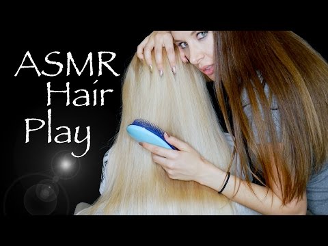 ASMR Hair Brushing and Scalp Massage