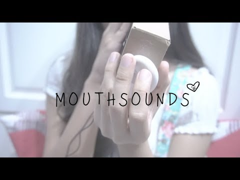 [ASMR] Mouthsounds !! With New Homemade "3dio" Mic Test !!