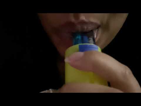 [ASMR] 🍬💙Trying to Finish a Blue Push POP in 10 Minutes!💙🍬