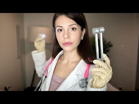 ASMR Cranial Nerve Exam But You Can Close Your Eyes | Medical Exam, Soft Spoken Personal Attention