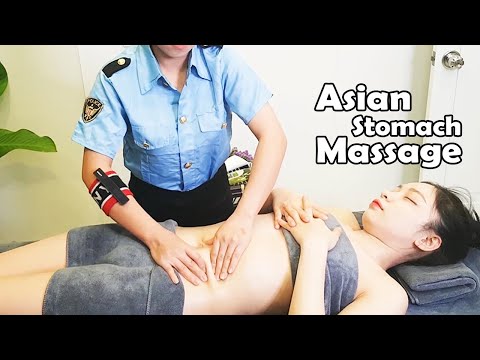 [ASMR ASian masage] Her soft skin, like sugar "Stomach Part"