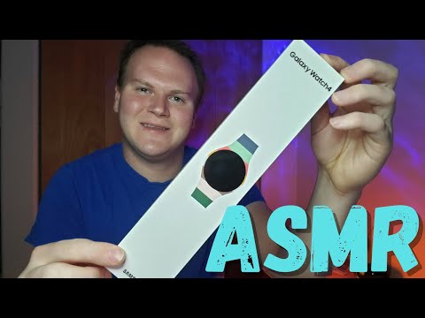 ASMR - Putting You to Sleep With Samsung Galaxy Watch 4 - Unboxing