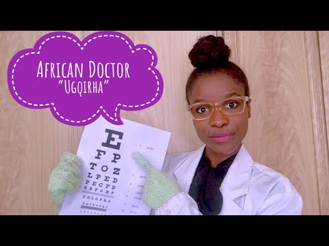 ASMR Cranial Nerve Examination || Gently Testing Your Nerves || African Doctor Role Play
