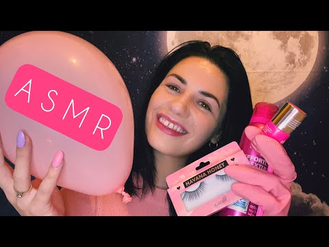 ASMR | PINK TRIGGERS! 💖 (Tapping, Rambling & Role Plays)