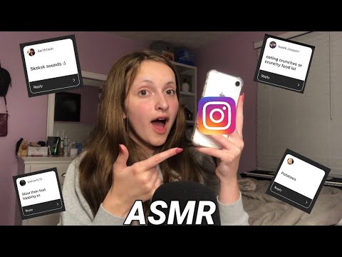 My Instagram Takes Over My ASMR Video...