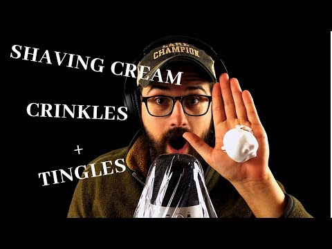 Shaving cream, Crinkles, Tingles and More! [ASMR no talking]