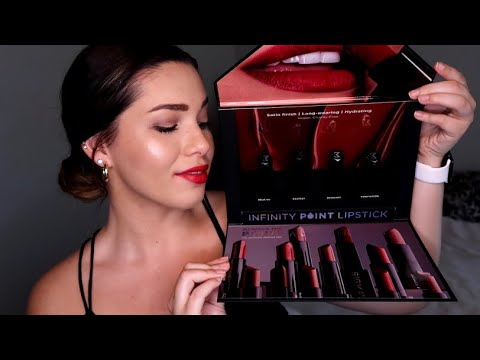 ASMR - Lipstick Unboxing & Try On