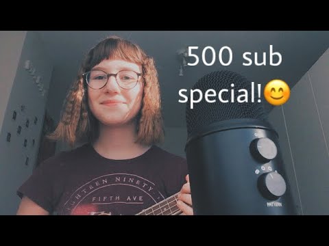 ASMR 500 subscribers special!🥳