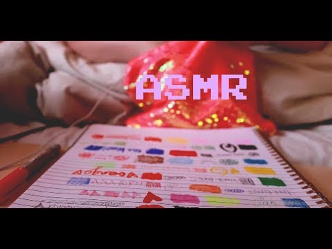 ♥ Testing Markers/Pens from my Old Pencil Case! | ASMR ♥ (no talking)