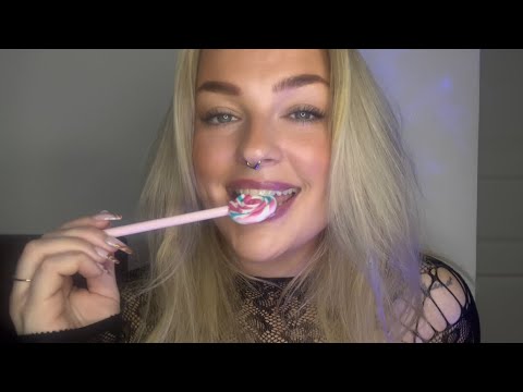 Lollipop 🍭 mouth sounds ASMR