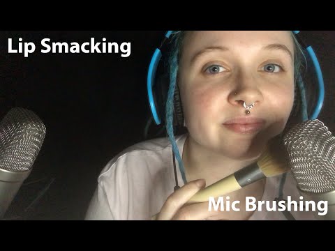 Mic Brushing And LIP SMACKING 👄 ASMR Relaxing Sounds For Sleep 😴