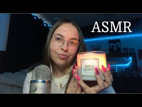 Tapping & Scratching On Candles & Whispering ASMR