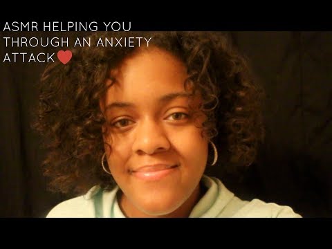 ASMR Helping You Through An Anxiety/Panic Attack Caring Friend Roleplay