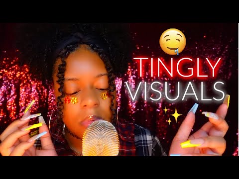 ASMR ✨Fast Visualizations, Mouth Sounds & Brain Melting Triggers for EXTRA Tingles..❤️✨ (SO GOOD)