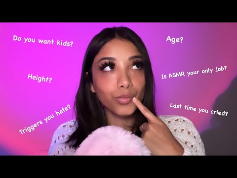 ASMR| Q&A❓Answering Your Questions (clicky whispers)