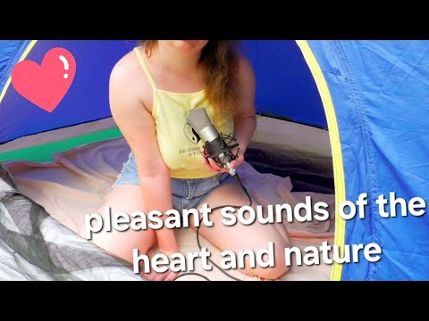 ASMR pleasant sounds of the heart and nature
