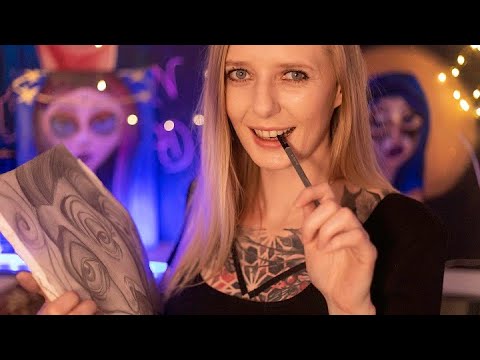 ASMR Drawing YOU ✏️ (Inaudible/Unintelligible whisper, Pencil Sounds, Personal attention Roleplay)