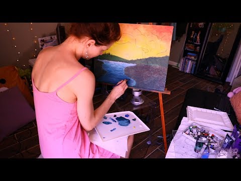 ASMR Paint With Me | A Sound Focused Instruction