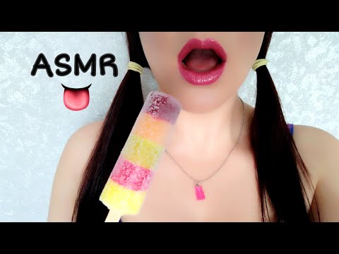 ASMR Lollipop Licking | Close up Mouth Triggers 👅🍭 Satisfying video 💋 by Flirty ASMR