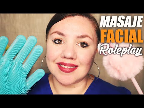 ASMR SPA Masaje Facial EXTRA Sensorial Roleplay / Murmullo Latino / Face Facial RP