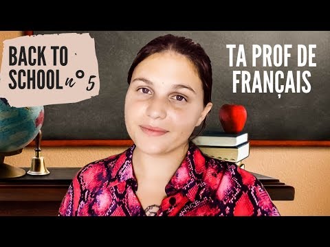 ASMR FRANÇAIS⎪ROLEPLAY : TA PROF DE FRANÇAIS (Lecture chuchotée + Tapping) Back To School n°5