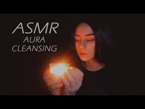 АСМР Чистка ауры 🔮 Визуальные триггеры + Неразборчивый шёпот | ASMR Cleansing Aura ✨