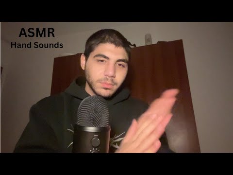 ASMR Relaxing Hand Sounds for a good night's rest