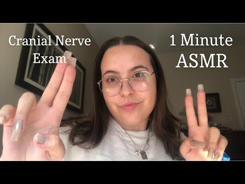 1 Minute Cranial Nerve Exam ASMR Fast & Aggressive Lofi
