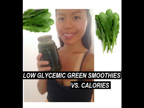 WHY I PROMOTE LOW GLYCEMIC GREEN SMOOTHIES VS. CALORIES