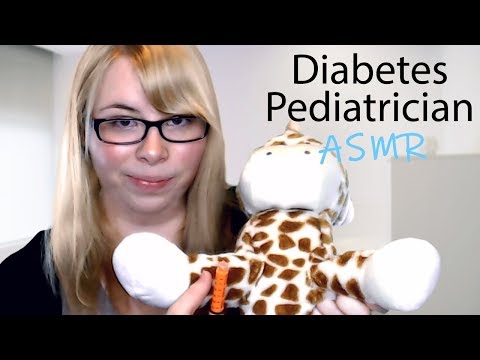 ASMR Childrens Nurse - Diabetes Pediatrician 💉