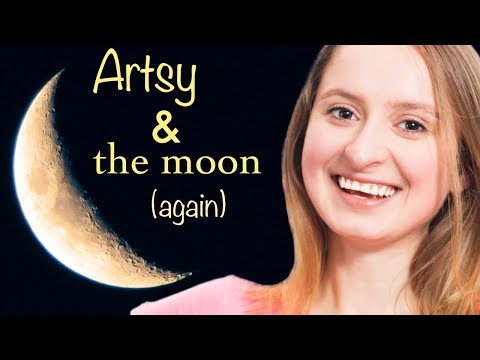 🌜ASMR 🌛 Collab with the Moon 2 - Scratch, Tap + Whisper 🌙