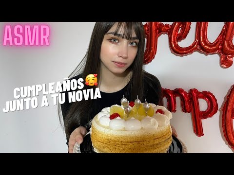 ASMR| Cumpleaños Junto A Tu Novia 🥰 (Roleplay)