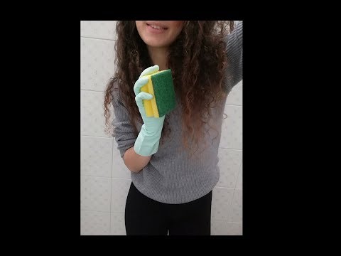 #Asmr - Rubber gloves and Sponge sound 🧤🧽 Fan Request (Level 4)