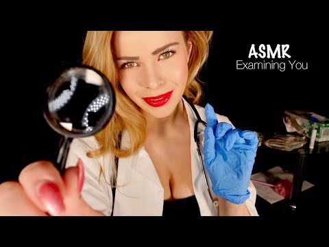 ASMR EXAMINING YOU | Annual Check Up Role Play (Doctor ASMR)