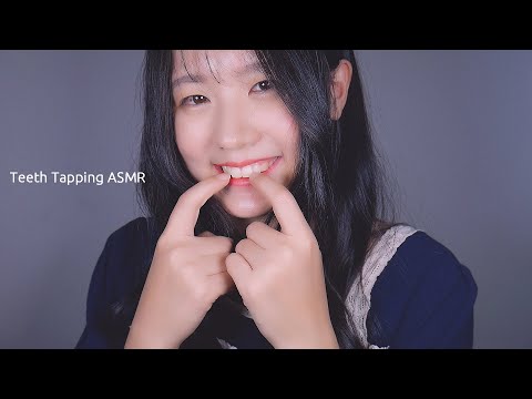 ASMR Teeth Tapping & Whispering Korean | Breathing Sounds | Blue Yeti (Eng Sub)