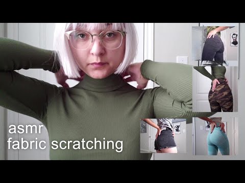 ASMR | Fabric Scratching COMPLETE COLLECTION w/ Whispering Hand Rubbing & Skin Scratching  [3+ Hrs]