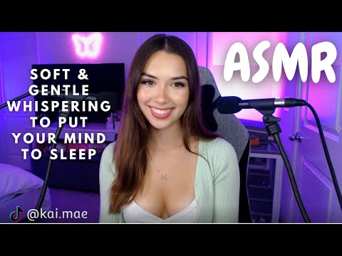 ASMR ♡ Soft & Gentle Whispering To Put Your Mind To Sleep (Twitch VOD)