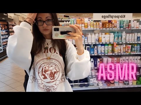 ASMR in a German Drugstore 🛍️ Kommt mit zum Rossmann 😀 ASMR Deutsch/German | Немецкий АСМР