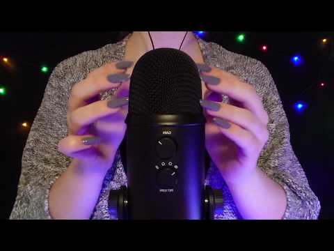 ASMR - Fast Microphone Scratching (With & Without Windscreen) [No Talking]