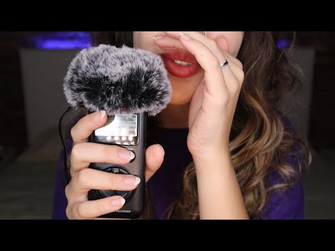 Tingly Tascam Mouth Sounds (Hand Movements) | ASMR ITA🌙💜