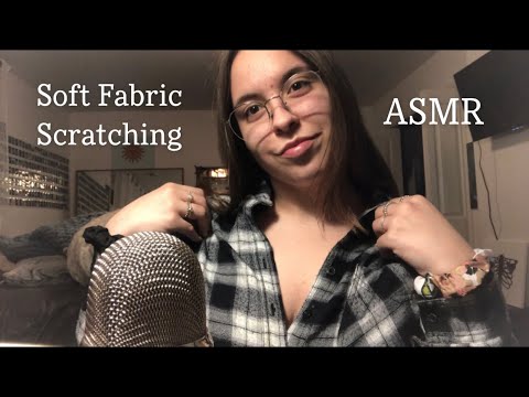 Soft Fabric Scratching ASMR (fast and aggressive)