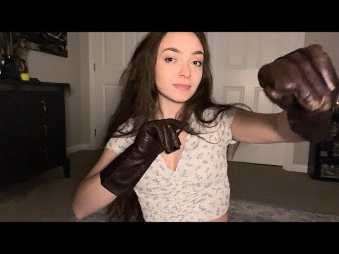 ASMR Intense Finger Fluttering, Whispering, Nail Tapping, Mouth Sounds, Gloves for Deep Sleep