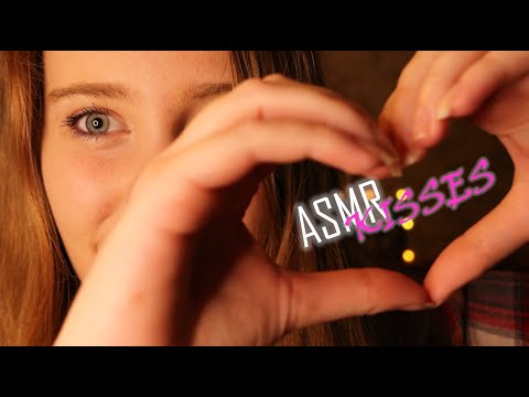 ASMR ~ KISSING YOU TO SLEEP WITH POSITIVE AFFIRMATIONS AND FACE TOUCHING ~ PERSONAL ATTENTION