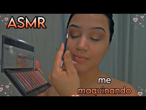 ASMR- Me maquiando com vocês 💕
