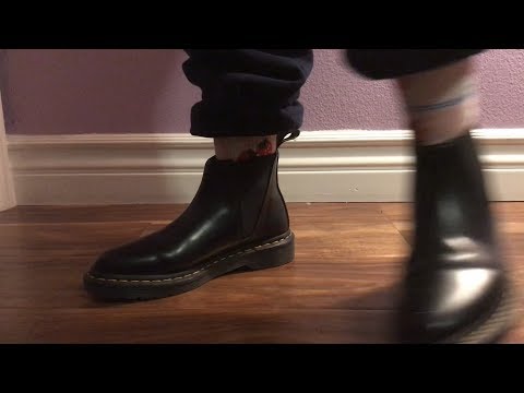 ASMR walking with different shoes