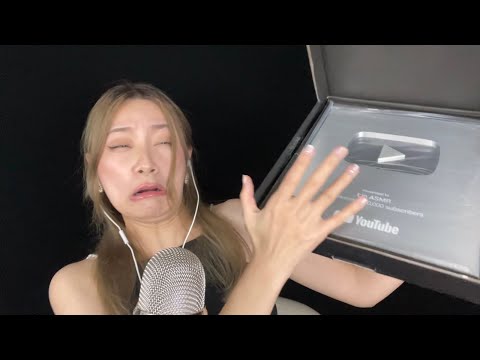 ASMR Silver Play Button Unboxing