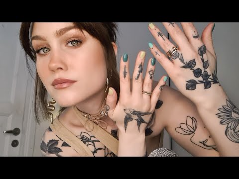 ASMR COUNTING MY TATTOOS! How many do you think i have?